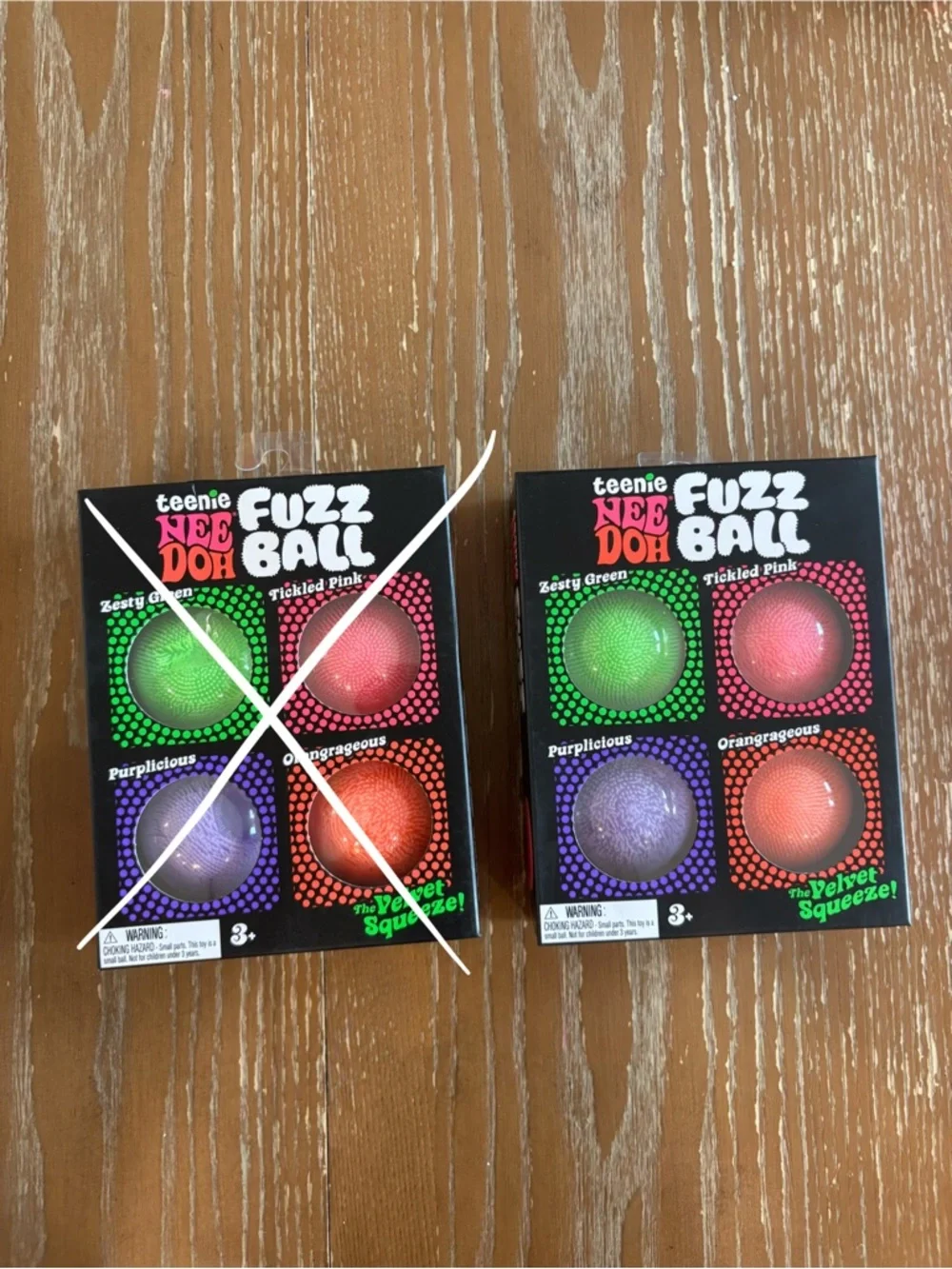 Fidget Pop Toy Party Pack - Assorted Neon Colors